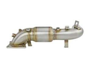 Honda Civic Type R Performance Exhaust - Skunk2 Racing - Alpha Series Race Downpipe w/ Cat Converter - `18-`20